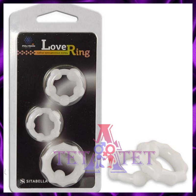 Набор эрекционных колец Love Ring от Sitabella